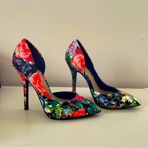 JustFab - Floral Stiletto Heels
